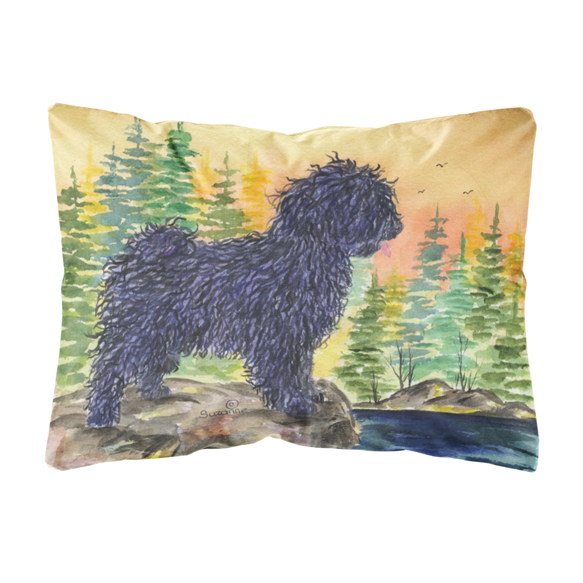 Puli Canvas Fabric Decorative Pillow