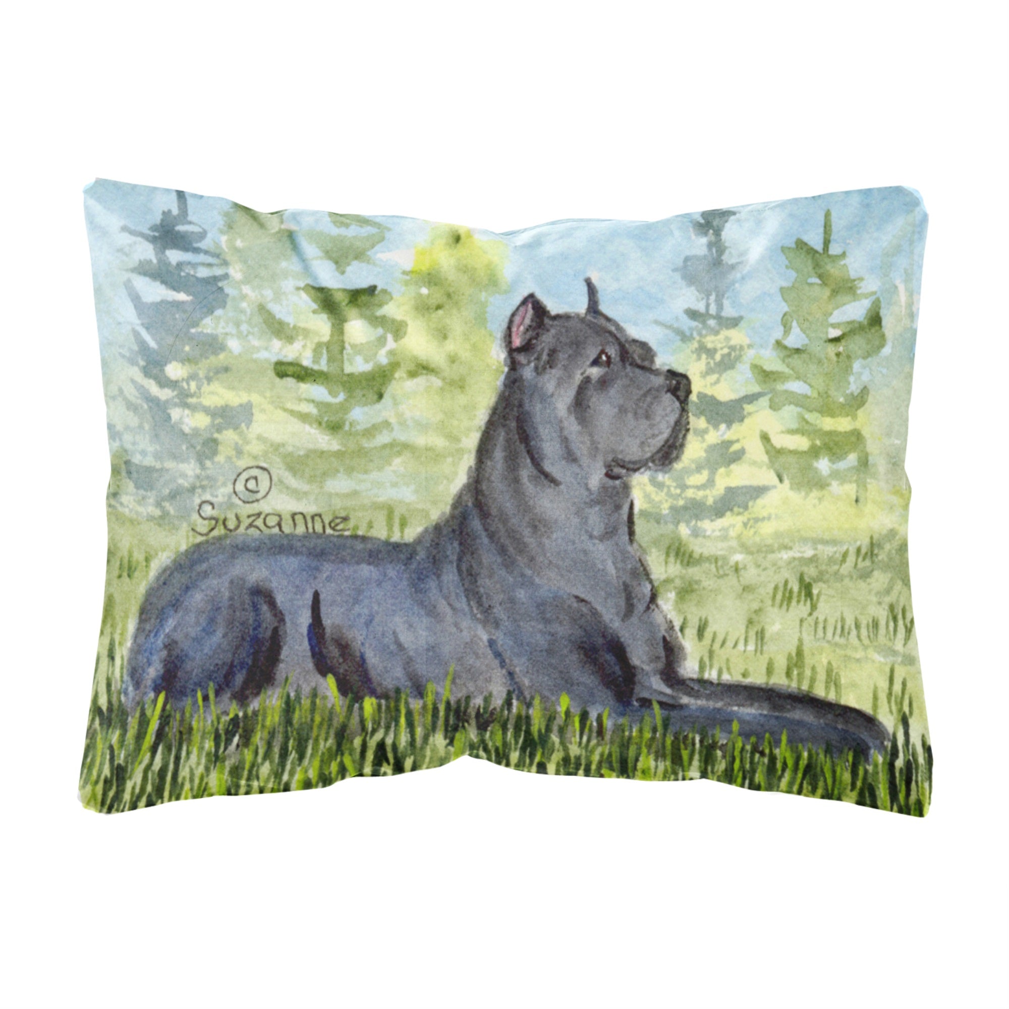 Cane Corso Canvas Fabric Decorative Pillow