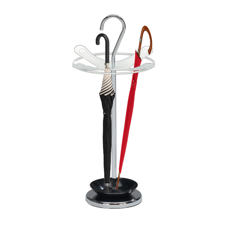 Umbrella Holder With Silver Frame