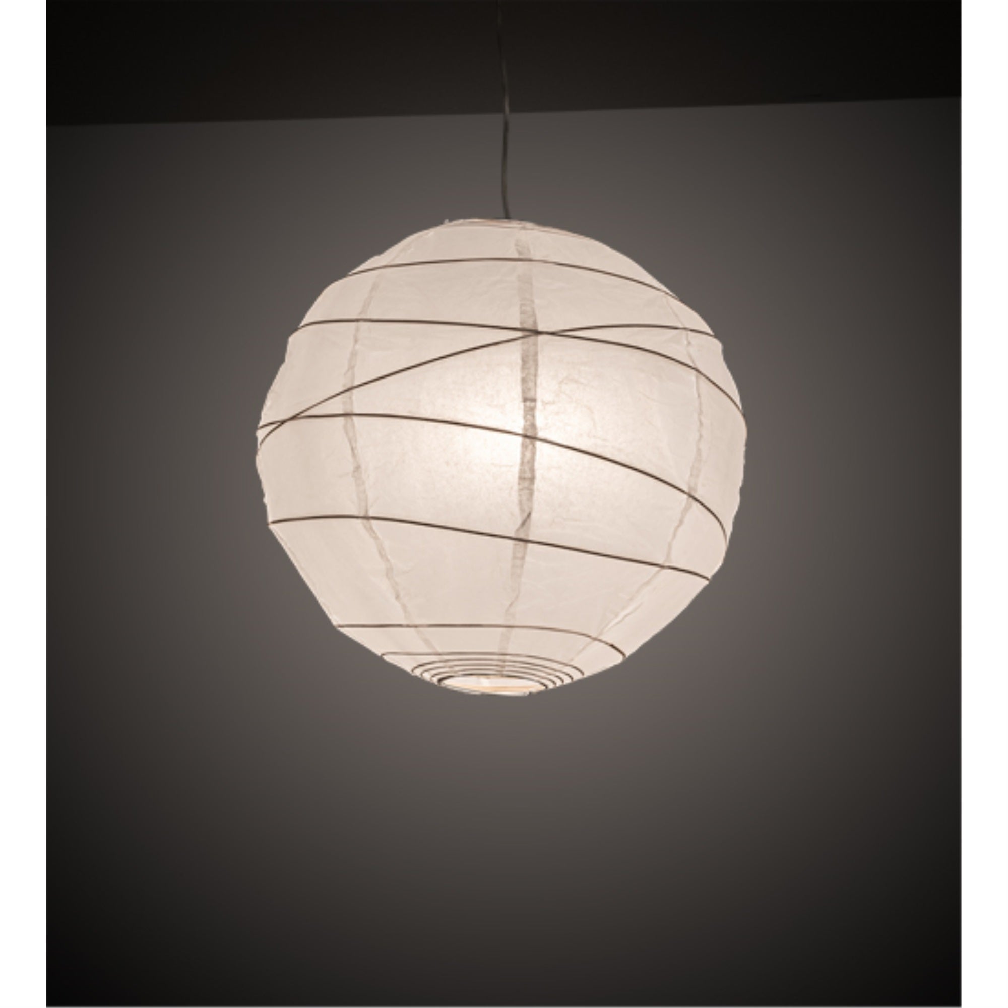 19' Wide Papier Lantern Pendant