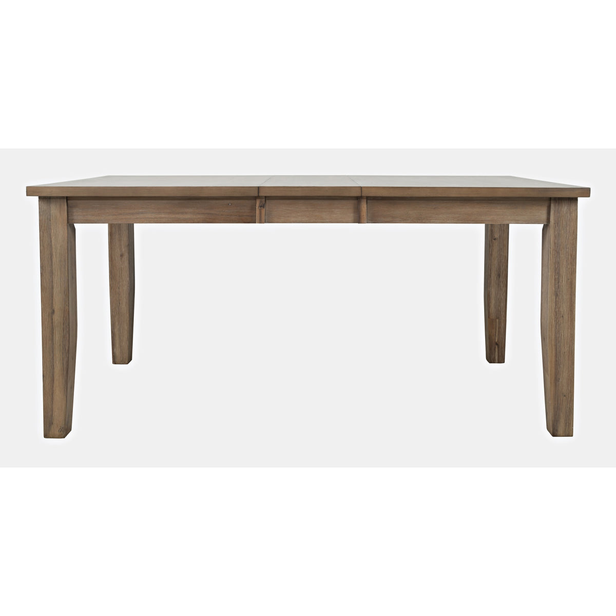 Eastern Tides Coastal Wire-Brushed Wood 66' Extendable Dining Table