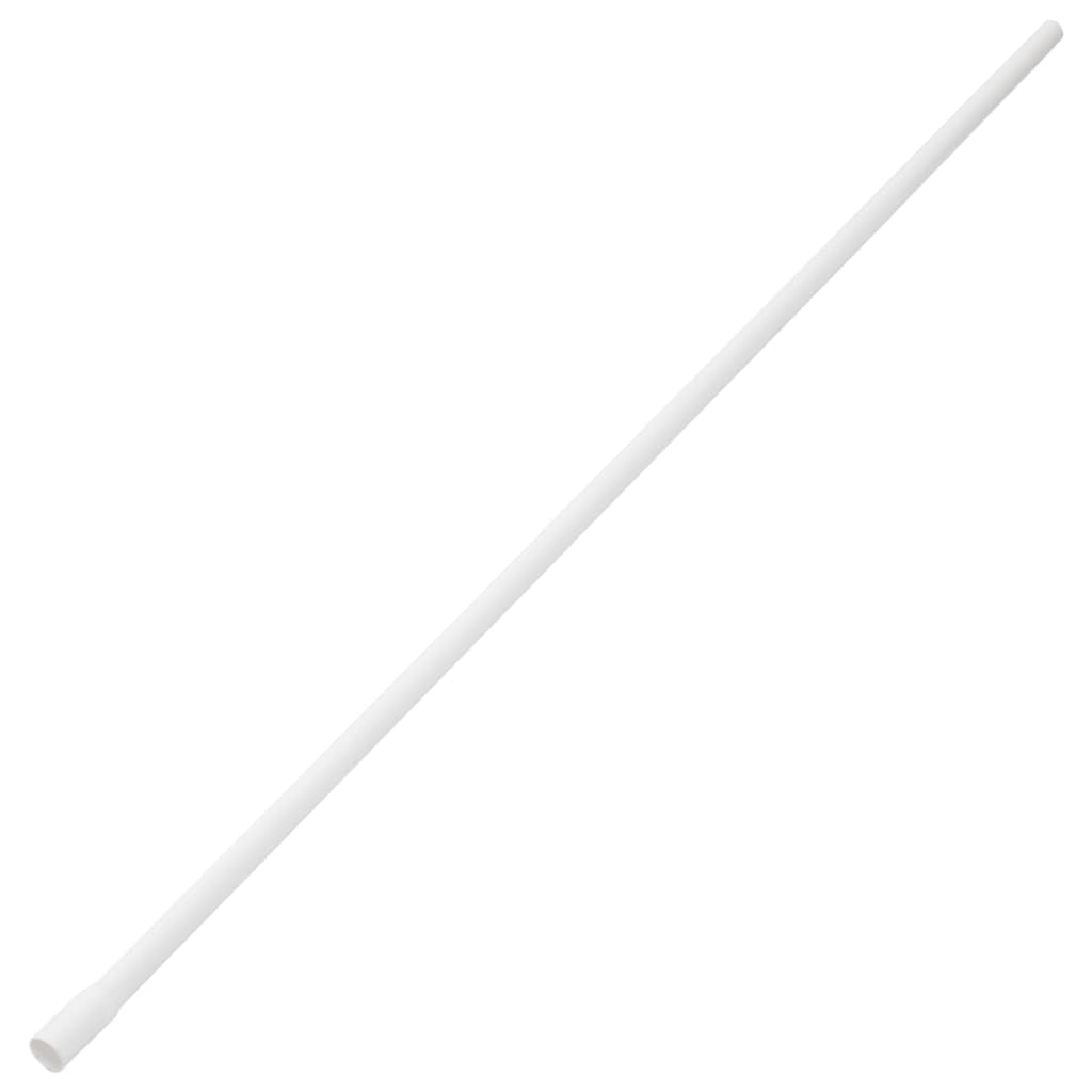 Vidaxl Pvc Cable Trunking Management Cord Hider - Paintable Wire Cover Raceway For Organized Home/Office, Cuttable And Screw-Mount, White, 10 Pack
