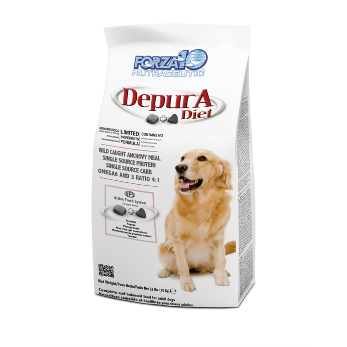 Forza10 Active Depura Fish Diet Dry Dog Food