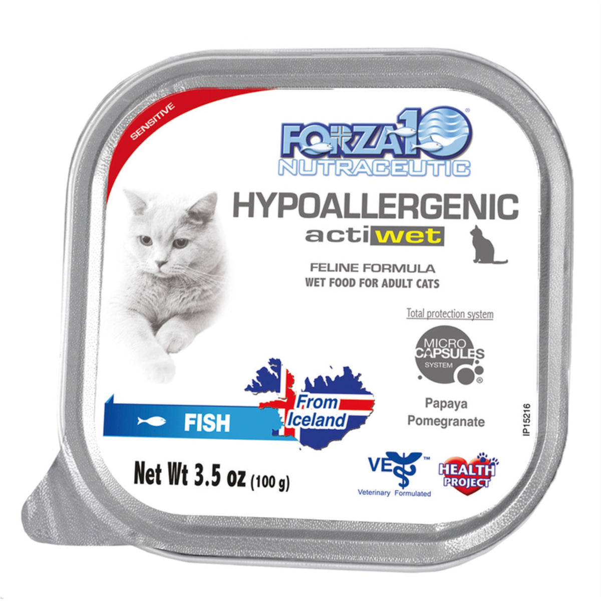 Forza10 Actiwet Hypoallergenic Icelandic Fish Recipe Canned Cat Food