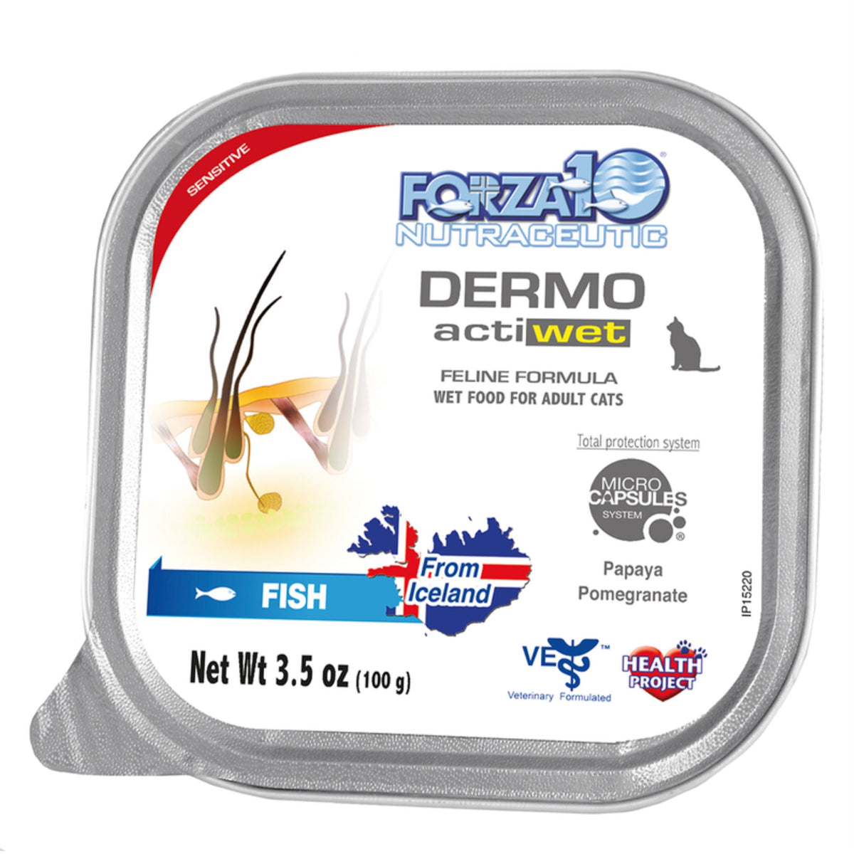 Forza10 Actiwet Dermo Support Icelandic Fish Recipe Canned Cat Food