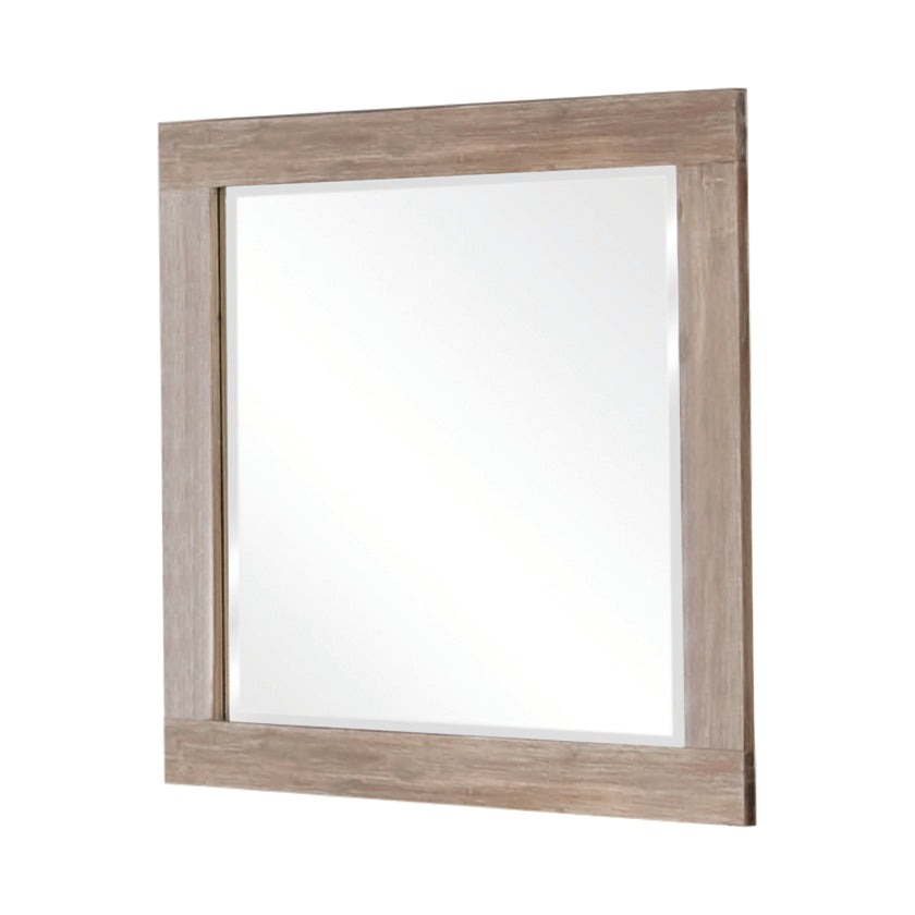 Marlow Rectangular Dresser Mirror Rough Sawn Multi