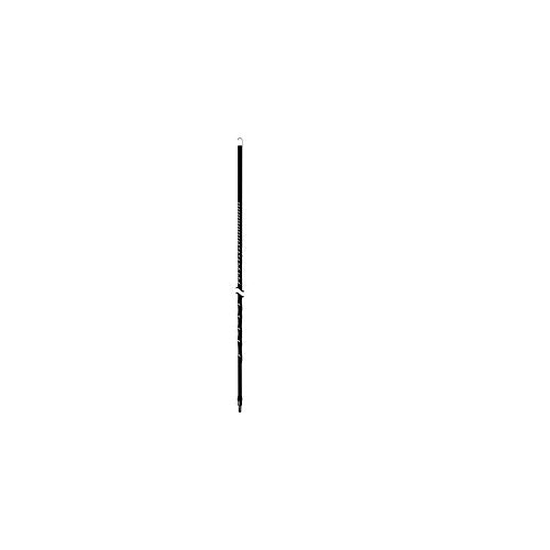 Casafoyer  - 4 FOOT BLACK FIBERGLASS CB ANTENNA WITH 3/8 X 24” THREADS - (Pack Of 2)