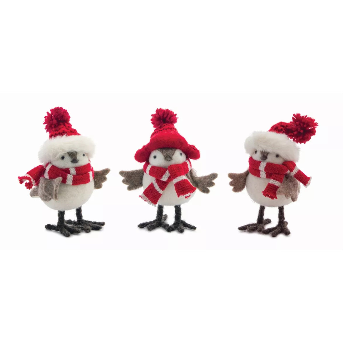 Winter Bird (Set Of 12) 6'H Polyester