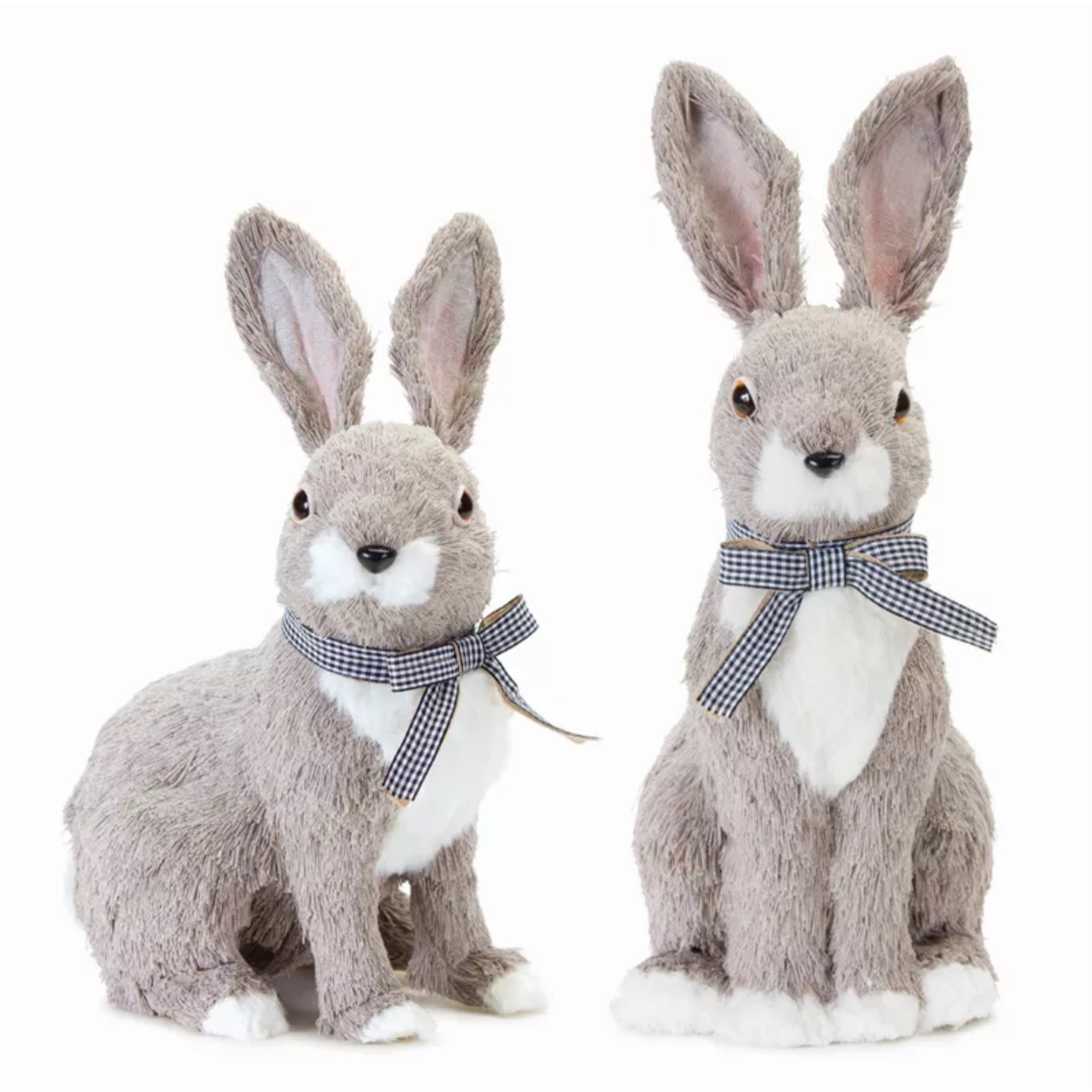 Rabbit (Set Of 2) 14'H, 16'H Polyester/Foam