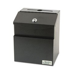Steel Suggestion Box, Black