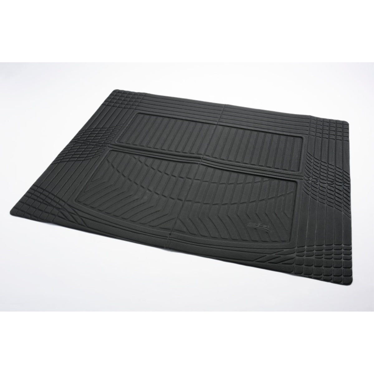 3D Universal Cargo Liner Trim-To-Fit Kagu Size: L L55'Xw45.3' Black (Cross Fold)
