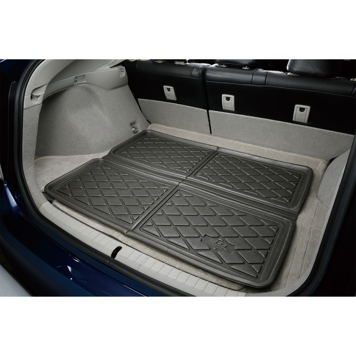 3D Medium Universal Cross Fold Multi-Purpose Tray Black L35.5Xw27.5