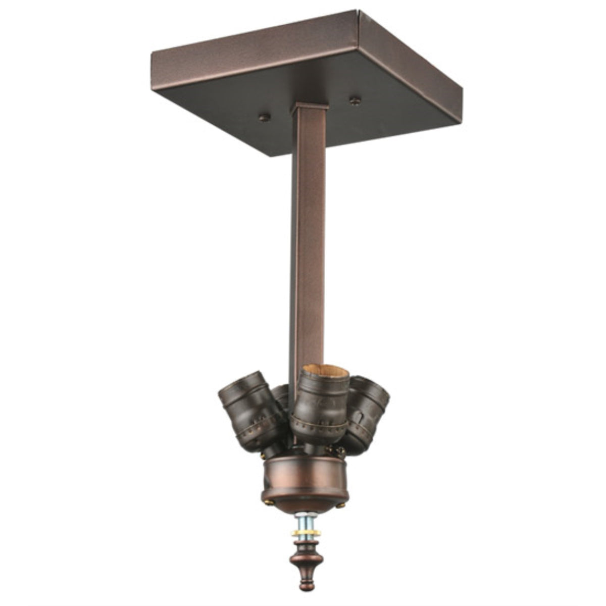 9'W Mission Flushmount Hardware