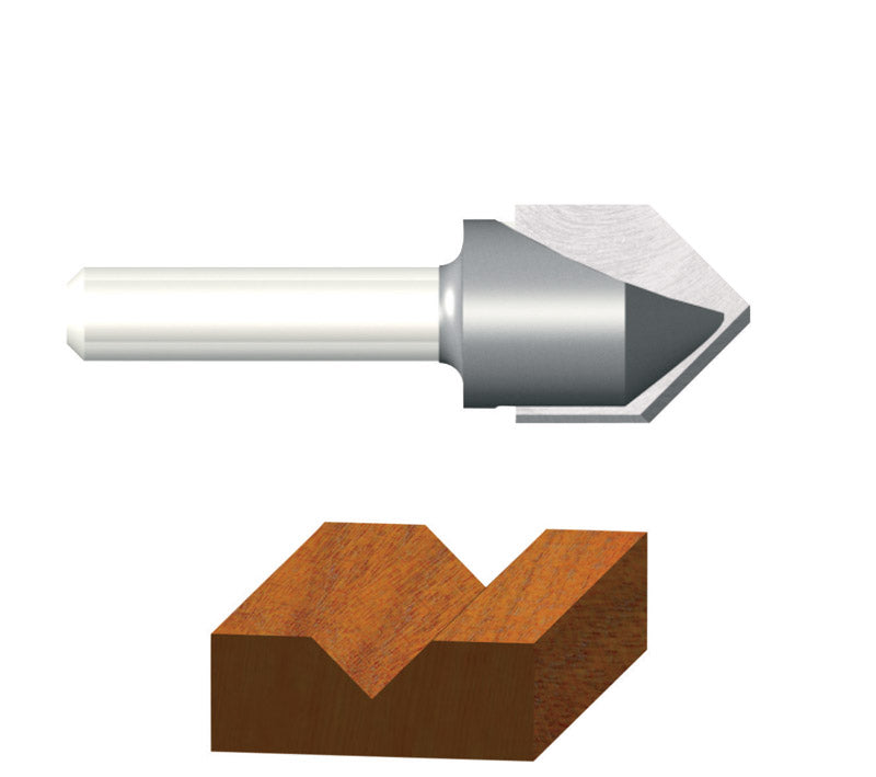 Router V-Groove 7/16 (Pack Of 1)