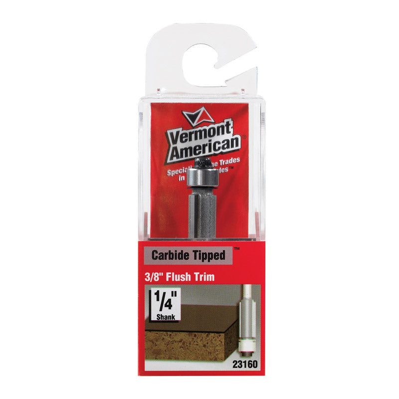 Router Bit 3/8 Flush (Pack Of 1)