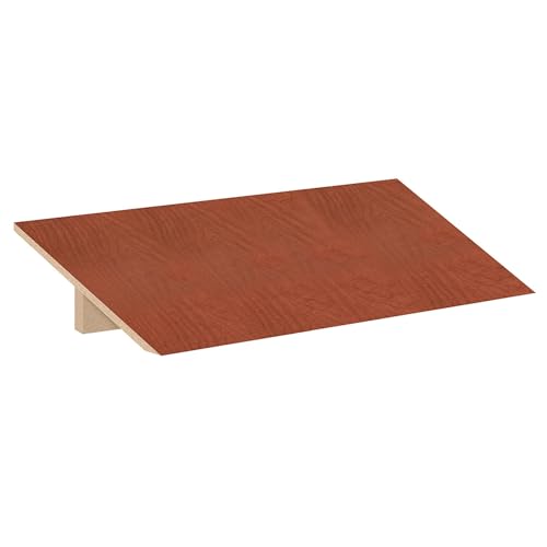 Sloping Hood - for 15 Inch Deep Designer Locker - 3 Wide - Cherry
