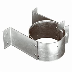 Duravent 4905972 3Pvl-Ws1R 3 In. Steel Pellet Vent Wall Strap