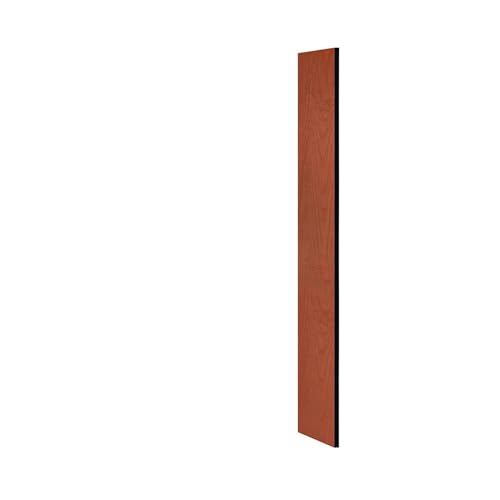 Side Panel - for 5 Feet High - 15 Inch Deep Designer Wood Locker - without Sloping Hood - Cherry