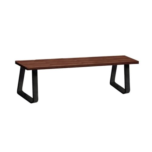 Salsbury Wood Locker Bench - 72 Inches - 14 Inches Deep - Dark Finish - Free Standing