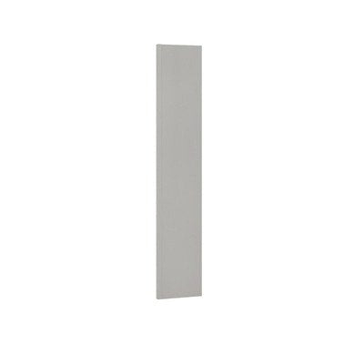 Front Filler - Vertical - 15 Inch Wide - for 6 Feet High Metal Locker - Gray