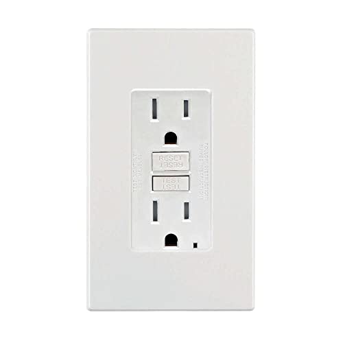 Leviton Smartlockpro Gfci Outlet 15A 125V White Nema 5-15R