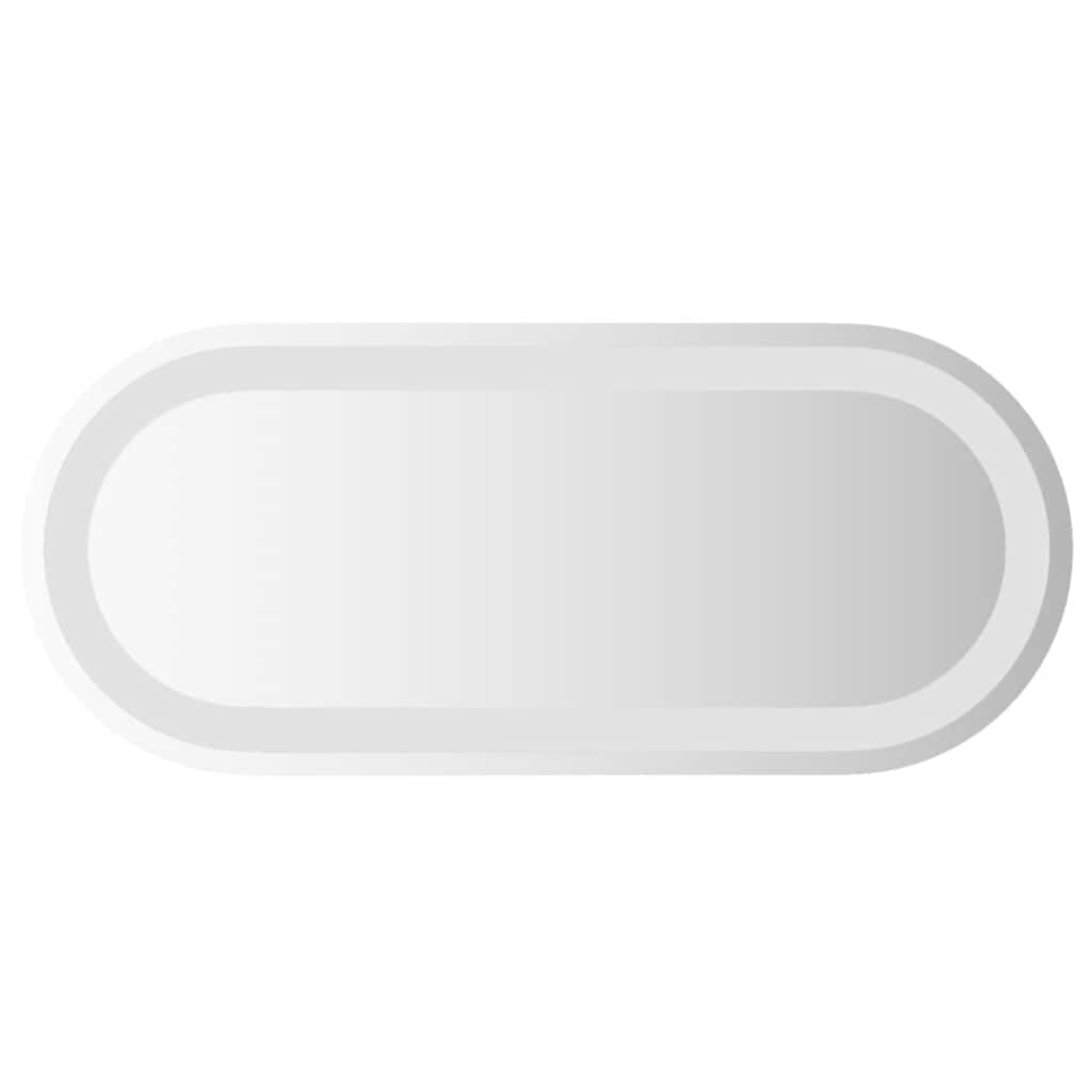 vidaXL LED Bathroom Mirror 23.6x9.8??Oval