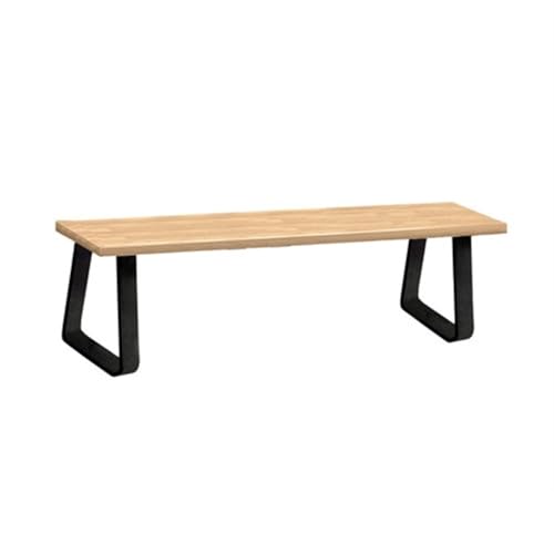 Salsbury Wood Locker Bench - 72 Inches - 14 Inches Deep - Light Finish - Free Standing