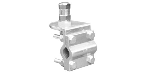 ACCESSORIES UNLIMITED - DOUBLE GROOVE HORIZONTAL HEAVY DUTY ALUMINUM MIRROR MOUNT WITH SO239 CONNECTION