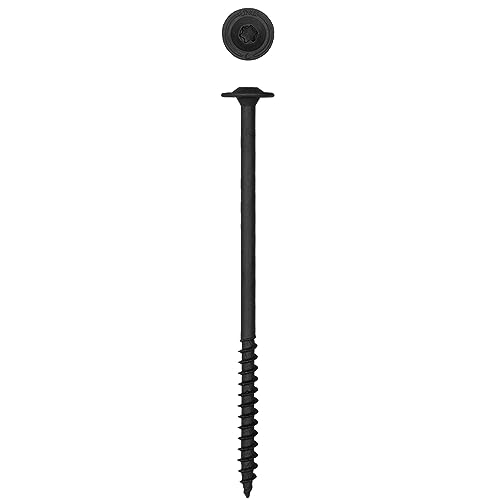 Spax 4581820801525 5/16 X 6 T-Star Washer Head Black Hcr (High Corrosion Resistant) Powerlag Contractor Pax (50 Pieces Per Box