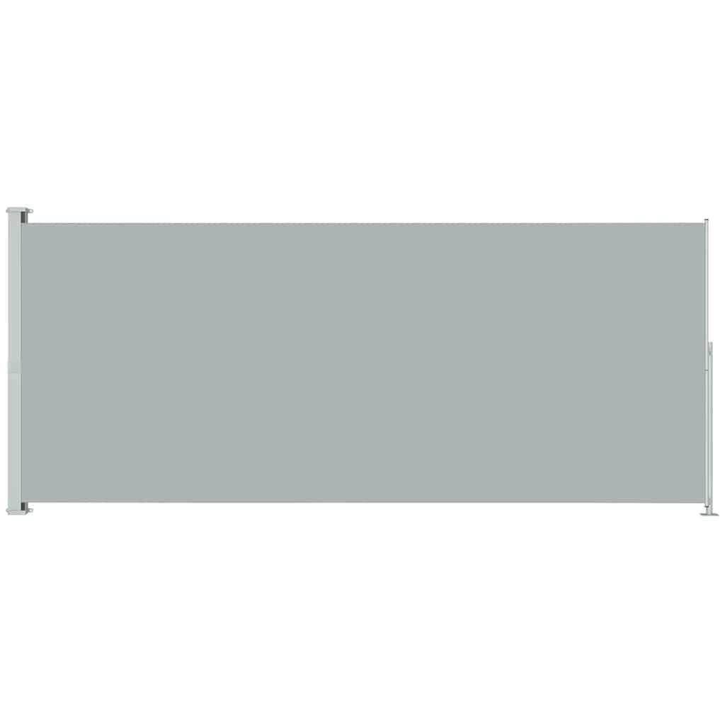 vidaXL Patio Retractable Side Awning 78.7x196.9" Anthracite"