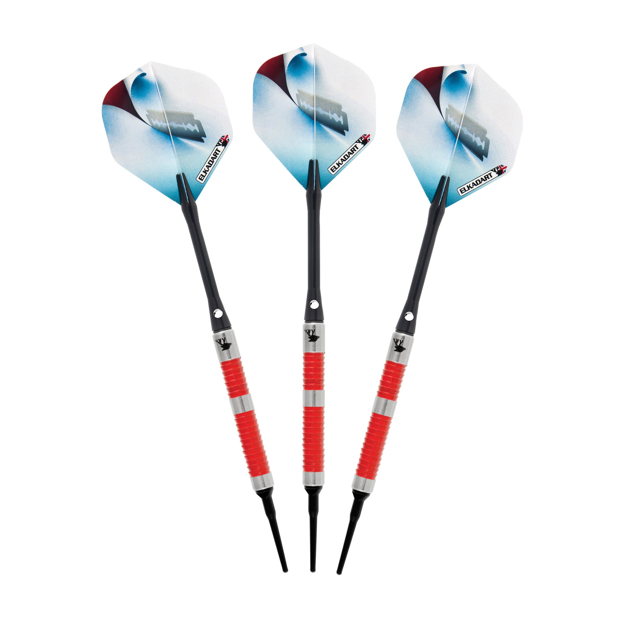 Elkadart Razor Tungsten Soft Tip Darts #1 Barrel Style 18 Grams - 21-2329-18