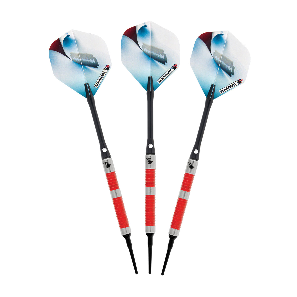 Elkadart Razor Tungsten Soft Tip Darts #1 Barrel Style 18 Grams - 21-2329-18