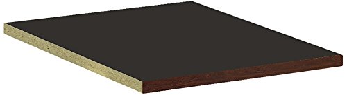 Compartment Shelf - for 16 Inches Wide - 18 Inch Deep Solid Oak Executive Wood Locker - Full Depth - Dark