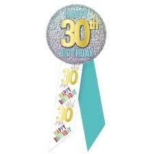 30th Birthday Rosette