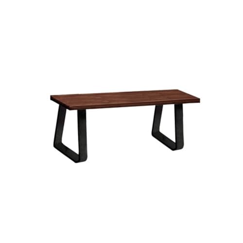 Salsbury Wood Locker Bench - 48 Inches - 14 Inches Deep - Dark Finish - Free Standing