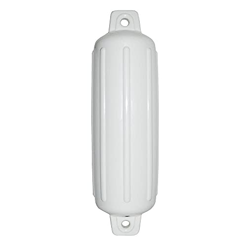 Taylor Made 252000 Storm Gard Inflatable Vinyl Fender - 5.5 X 20, White