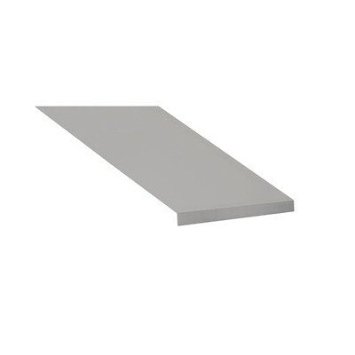 Sloping Hood Filler - In-Line - 15 Inch Wide - for 18 Inch Deep Metal Locker - Gray