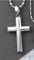 Nk-Med 3Dcross Pewter Satin-Dbx