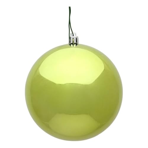 Casafoyer  6″ Lime Shiny Ball UV 4/Bag - N591573DSV - (Pack Of 2)