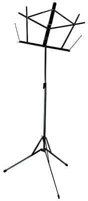 Compact Sheet Music Stand (Black, With Bag)