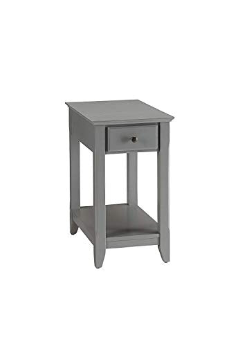 Casafoyer Bertie End Table in Gray