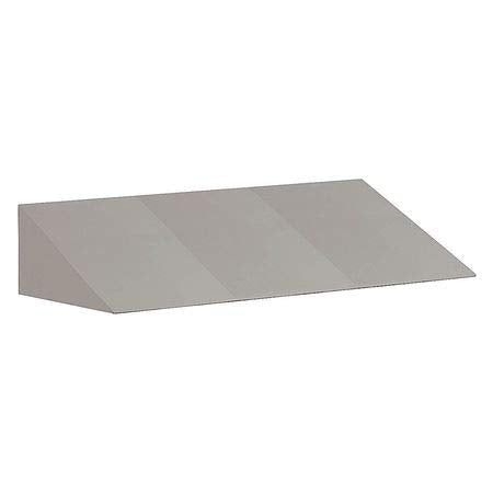 Casafoyer Sloping Hood - for up to (3) 15 Inch Wide and 18 Inch Deep Metal Lockers - Gray - (Pack Of 2)
