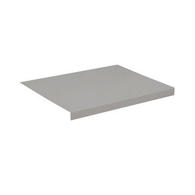 Flat Top Filler - In-Line - 15 Inch Wide - for 18 Inch Deep Metal Locker - Gray