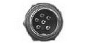 6 PIN MALE PANEL MIC JACK(BLK)