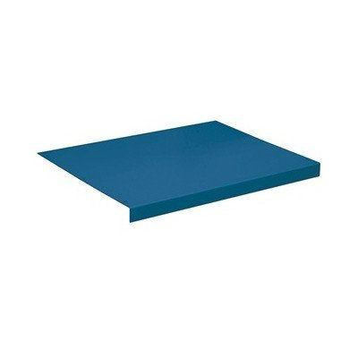 Flat Top Filler - In-Line - 15 Inch Wide - for 18 Inch Deep Metal Locker - Blue