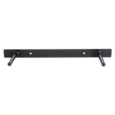 20 width workout mat hanging rack - Black