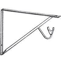 John Sterling Slide Through Bracket 3 14 500 Lb White 0.15 0.2