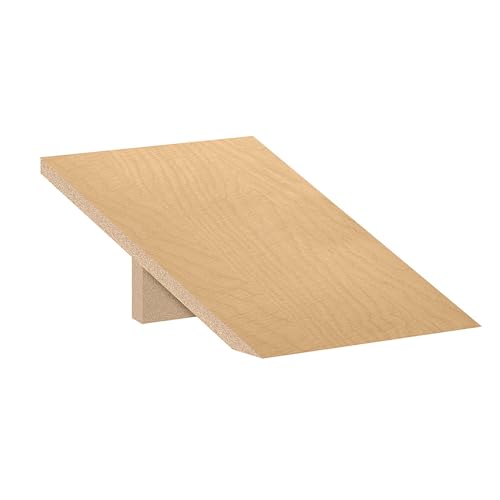 Sloping Hood - for 15 Inch Deep Designer Locker - 1 Wide - Maple