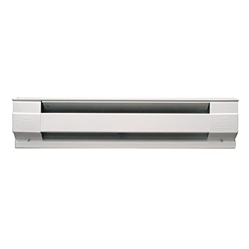 Cadet Manufacturing White 09950 240-Volt Baseboard Hardwire Electric Heater, 500-Watt, 30-Inch, 500 W