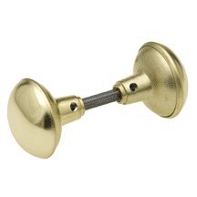 Kaba Ilco Traditional Satin Brass Steel Replacement Knobs 3